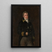 Portrait de Don Juan Bautista de Goicoechea y Urrutia - Francisco de Goya — inramlat konstverk på väggen