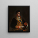 Porträtt av Don Miguel de Lardizábal - Francisco de Goya — inramlat konstverk på väggen