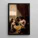 Sainte Isabelle du Portugal som botar en sjuk kvinnas sår - Francisco de Goya — inramlat konstverk på väggen