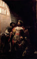 Saint Herménégilde i fängelse - Francisco de Goya — vy av konstverket