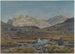 Landskapsbild av berg - François-Louis Français — vy av konstverket