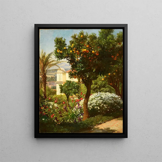 FrancoisLouis Franais - Un oranger dans la Villa Frmy Nice.webp