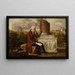 Ksawery Brzostowski 1739-1827 - François-Xavier Fabre — inramlat konstverk på väggen