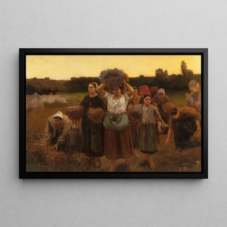 Frank C Penfold - Breton Women at Close of Day.webp