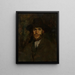 J. Frank Currier 1843-1909 - Frank Duveneck — inramlat konstverk på väggen