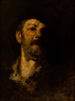 Studie av en man med hatt - Frank Duveneck — vy av konstverket