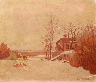 Frank Howard Marschall - Winter Landscape.webp