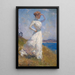 Lumière du Soleil - Frank Weston Benson — inramlat konstverk på väggen