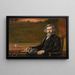 George Inness - Franklin C Courter — inramlat konstverk på väggen