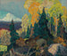 höstberg - Franklin Carmichael — vy av konstverket