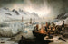 Naufragés sur un Iceberg - François-Auguste Biard — vy av konstverket