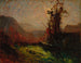 Crémieu sedd från Chaillonnette - François-Auguste Ravier — vy av konstverket