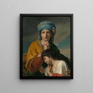 FranoisJoseph Navez - Hagar in the Wilderness.webp