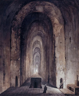 FranoisMarius Granet - Les Catacombes de SaintAgns Naples.webp