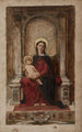 Vierge à l'Enfant - François Alfred Delobbe — vy av konstverket
