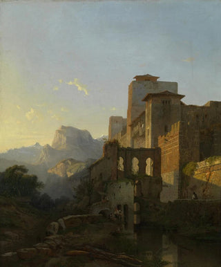 Franois Antoine Bossuet - Landscape in Ugijar Southern Spain.webp