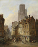 Motif av staden Roubaix - François Antoine Bossuet — vy av konstverket