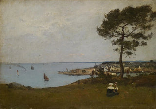 Franois Bocion - Small Port in Brittany.webp