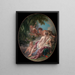 Angélique och Médoro - François Boucher — inramlat konstverk på väggen