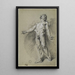 Apollon - François Boucher — inramlat konstverk på väggen