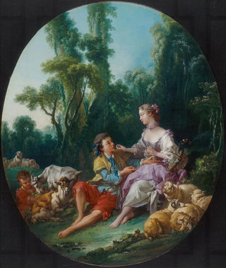 Franois Boucher - Are They Thinking about the Grape Pensentils au raisin.webp