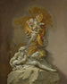 Studie av fontänen - François Boucher — vy av konstverket