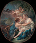 Jupiter under Diane och Callistos drag - François Boucher — vy av konstverket