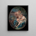 Jupiter under Diane och Callistos drag - François Boucher — inramlat konstverk på väggen