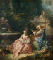 La Leçon de musique - François Boucher — vy av konstverket