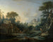 Landskap med ett vattenhjul - François Boucher — vy av konstverket