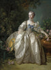 Madame Bergeret - François Boucher — vy av konstverket