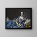 Madame de Pompadour - François Boucher — inramlat konstverk på väggen