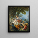 Pastorscener - François Boucher — inramlat konstverk på väggen