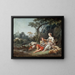 Tänk på druvorna - François Boucher — inramlat konstverk på väggen