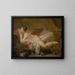 Fille au repos - François Boucher — inramlat konstverk på väggen