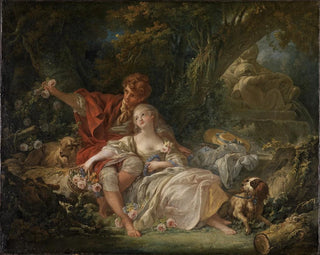 Franois Boucher - Shepherd and shepherdess.webp