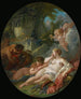 Bacchantes endormies surprises par des satyres - François Boucher — vy av konstverket