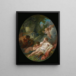 Franois Boucher - Sleeping Bacchantes Surprised By Satyrs.webp
