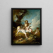 Les moissonneurs de chérubins - François Boucher — inramlat konstverk på väggen
