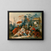 Le jardin chinois - François Boucher — inramlat konstverk på väggen