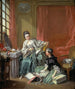 La modiste - François Boucher — vy av konstverket