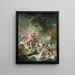 Solnedgången - François Boucher — inramlat konstverk på väggen