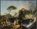 Vue de Tivoli avec le temple de Vesta - François Boucher — vy av konstverket