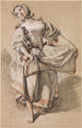 Ung flicka som dansar - François Boucher — vy av konstverket