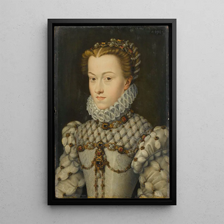 Franois Clouet - Elisabeth of Austria Queen of France.webp