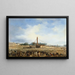 Erection of the Luxor Obelisk på Place de la Concorde den 25 oktober 1836 - François Dubois — inramlat konstverk på väggen