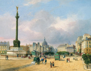 Franois Etienne Villeret - La place de la Bastille.webp