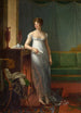 Madame Charles Maurice de Talleyrand Périgord - François Gérard — vy av konstverket