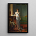 Madame Charles Maurice de Talleyrand Périgord - François Gérard — inramlat konstverk på väggen