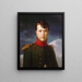 Napoléon Bonaparte Första konsuln - François Gérard — inramlat konstverk på väggen